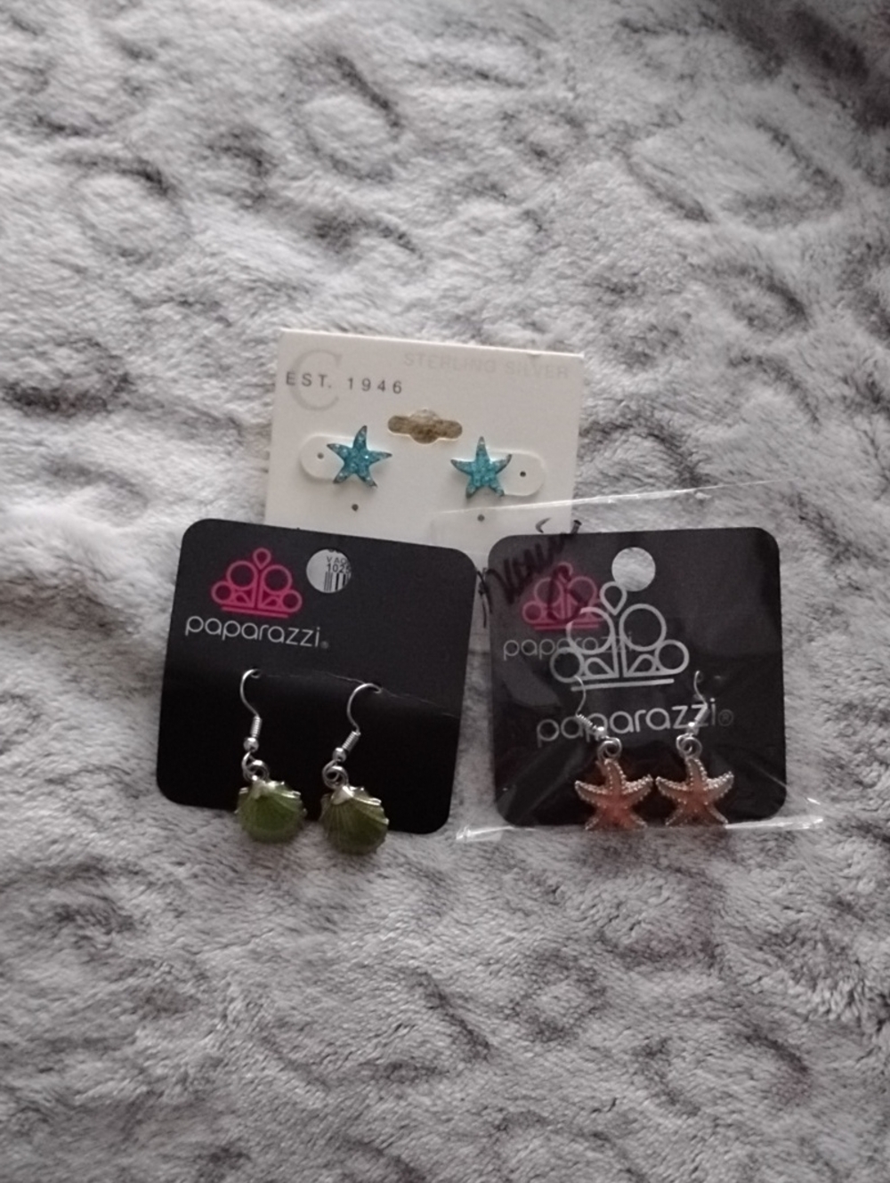 Ocean Trio Earrings -